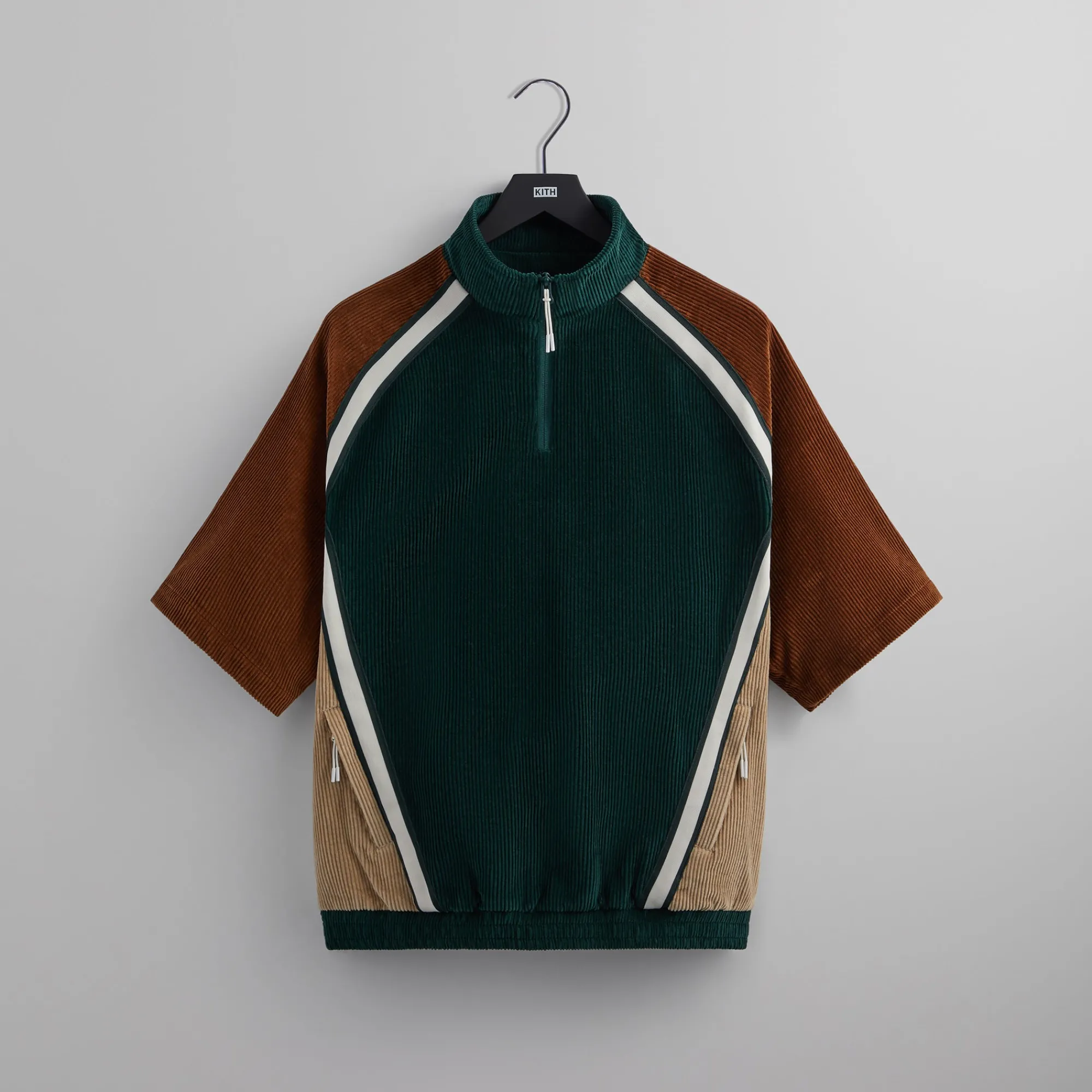 Best Kith Linden Retro Quarter Zip Stadium
