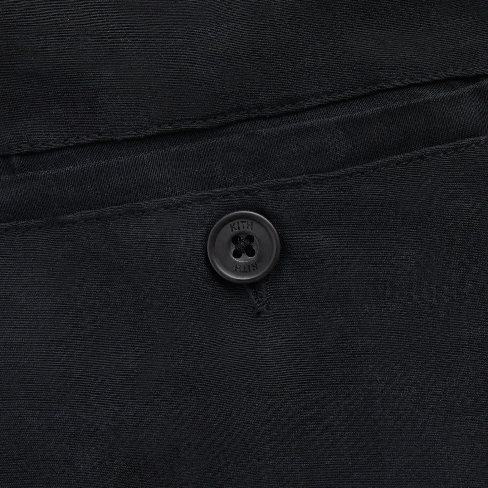 Hot Kith Linen Montrose Pant Black