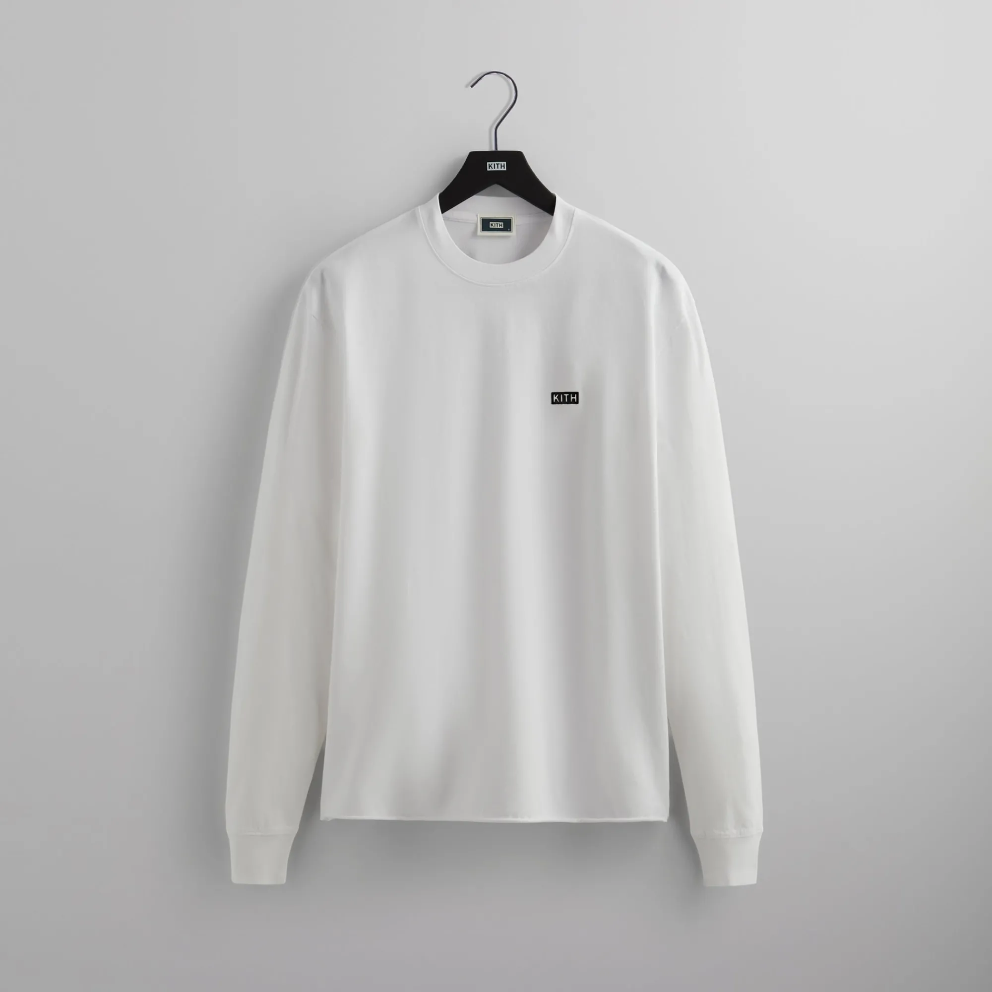 Discount Kith Long Sleeve Lax Tee White