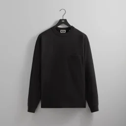 Best Kith Long Sleeve Leonard Tee Black