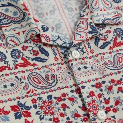 Fashion Kith Long Sleeve Thompson Shirt Sandrift