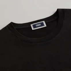 Cheap Kith Long Sleeve Vintage Tee Black