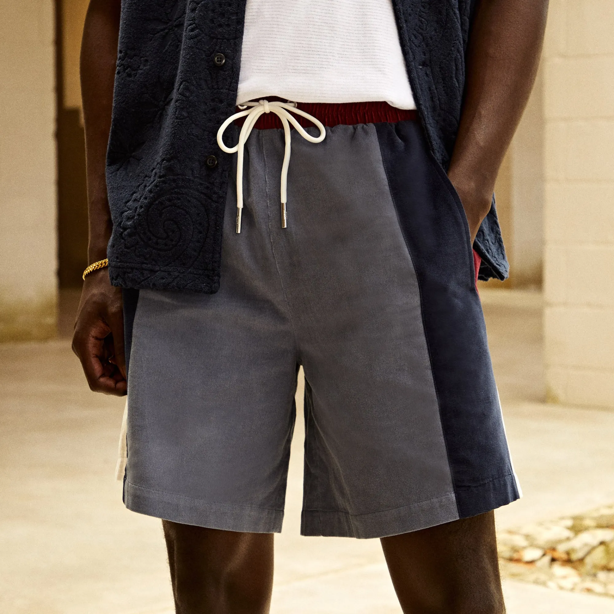 New Kith Micro Cord Turbo Short Elevation