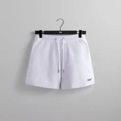 Cheap Kith Micro Waffle Graham Short White