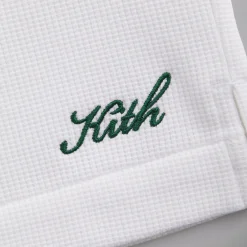 Cheap Kith Micro Waffle Graham Short White
