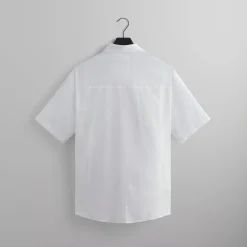 Sale Kith Mixed Dobby Apollo Shirt White