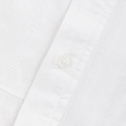 Sale Kith Mixed Dobby Apollo Shirt White