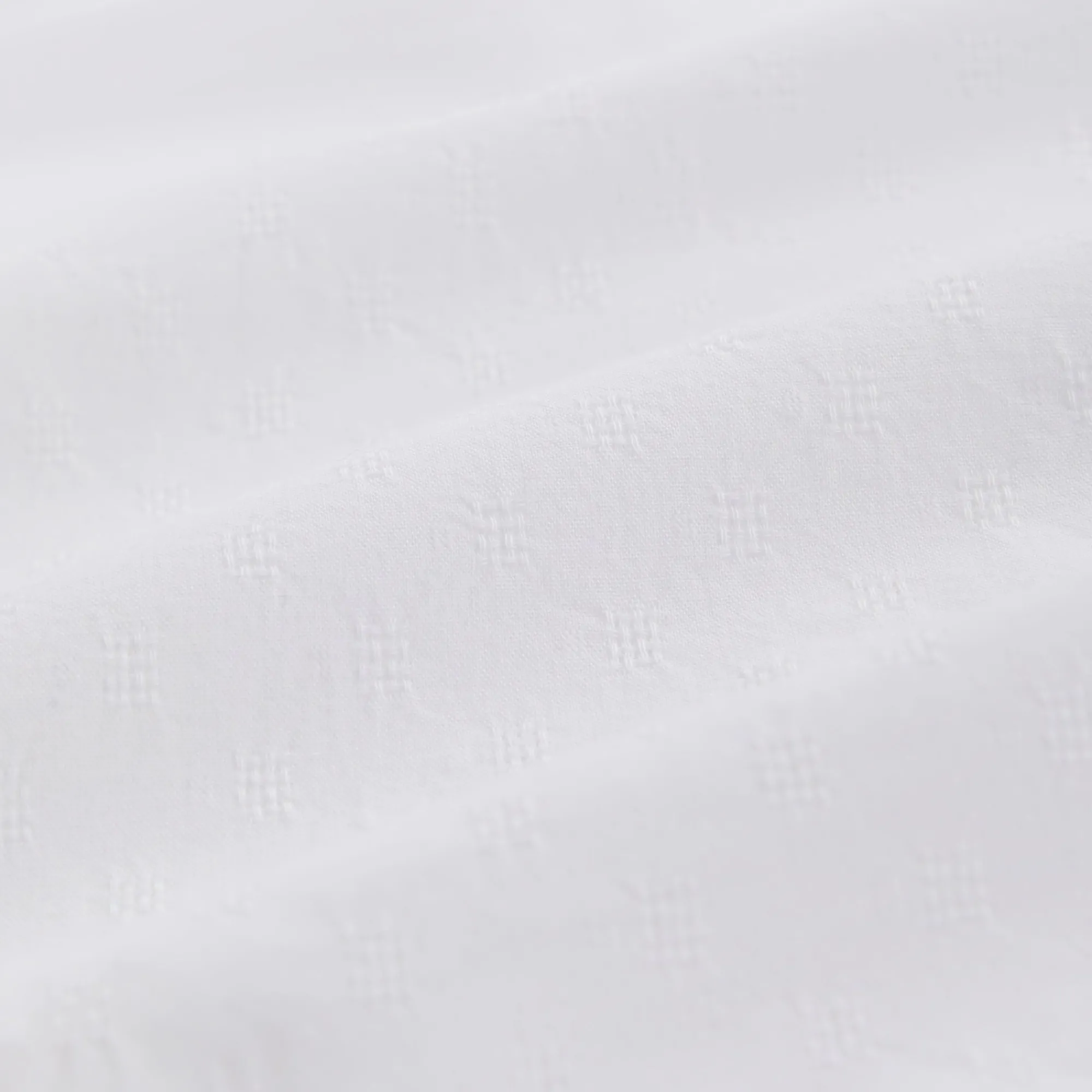 Sale Kith Mixed Dobby Apollo Shirt White