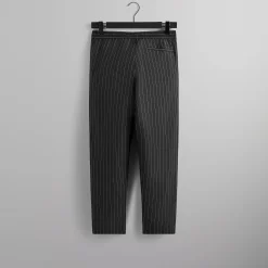 Store Kith Modern Stripe Barrow Pant Black