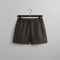 Online Kith Monogram Silk Cedar Short Kindling