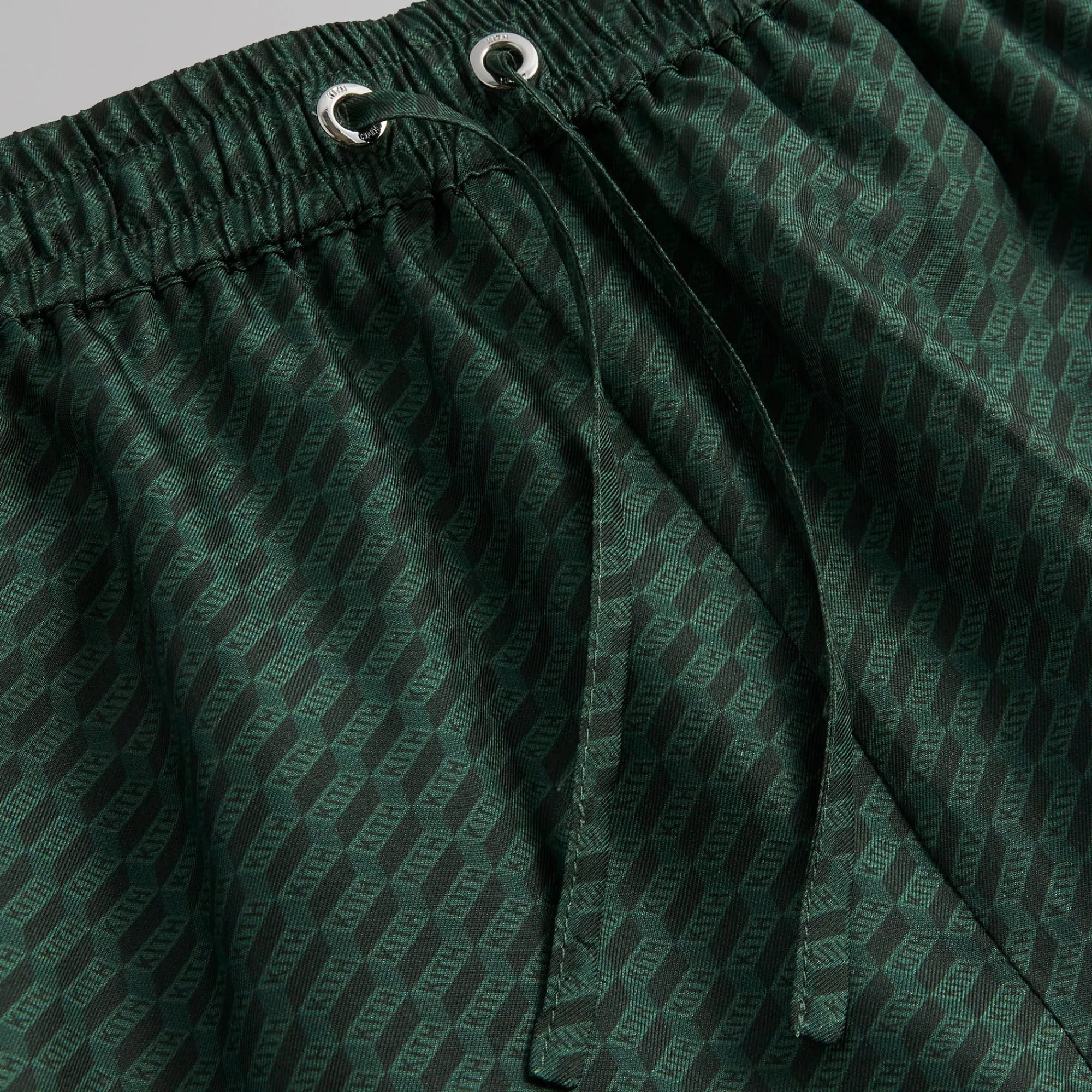 Clearance Kith Monogram Silk Cedar Short Stadium