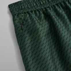 Clearance Kith Monogram Silk Cedar Short Stadium