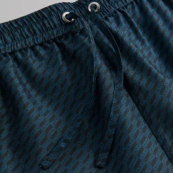 Best Sale Kith Monogram Silk Cedar Short Nocturnal