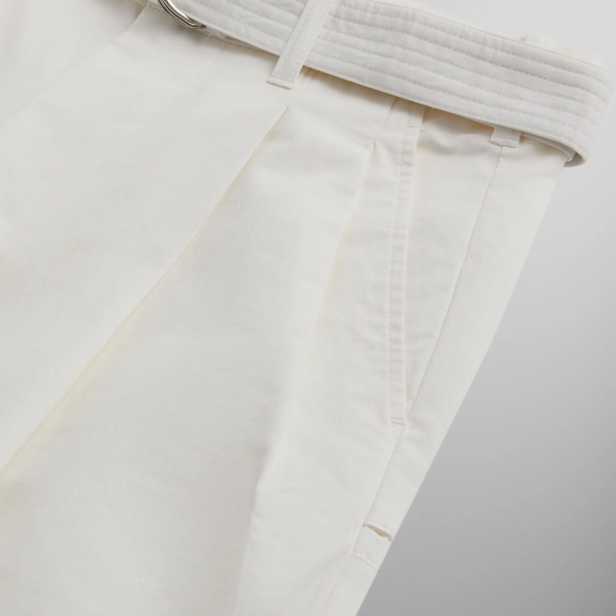 Best Kith Montrose Belted Pant White