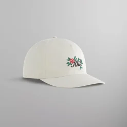 Store Kith Needlepoint Roses Snapback Sandrift