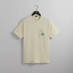Best Kith Ny Rose Pocket Tee Sandrift