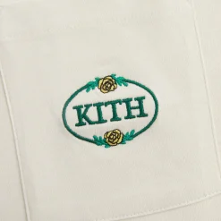 Best Kith Ny Rose Pocket Tee Sandrift
