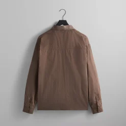 Online Kith Nylon Fulton Kimono Track Jacket Dusty Mauve