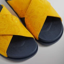 Store Kith Paisley Crossover Slide Opulence