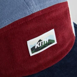 Hot Kith Panelled Corduroy Camper Hat Elevation