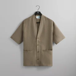 Flash Sale Kith Pinstripe Linen Gi Shirt Prelude