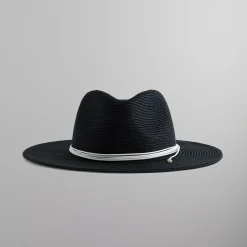 Outlet Kith Raffia Hat Black