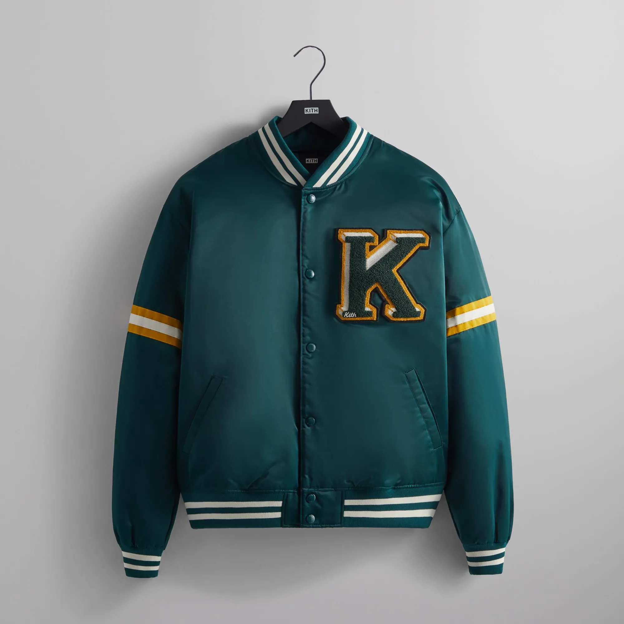 Hot Kith Satin Bomber Jacket Fairway