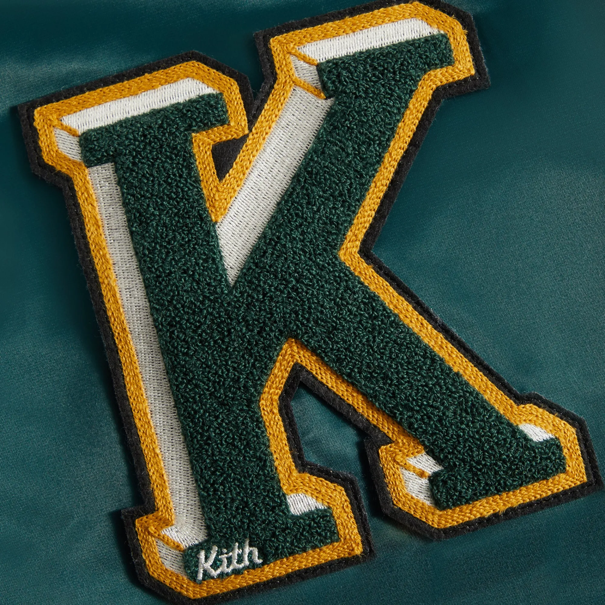Hot Kith Satin Bomber Jacket Fairway