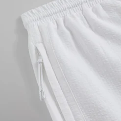 Discount Kith Seersucker Active Short White