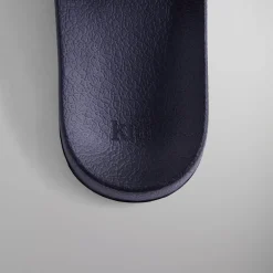 Clearance Kith Serif Logo Slides Black