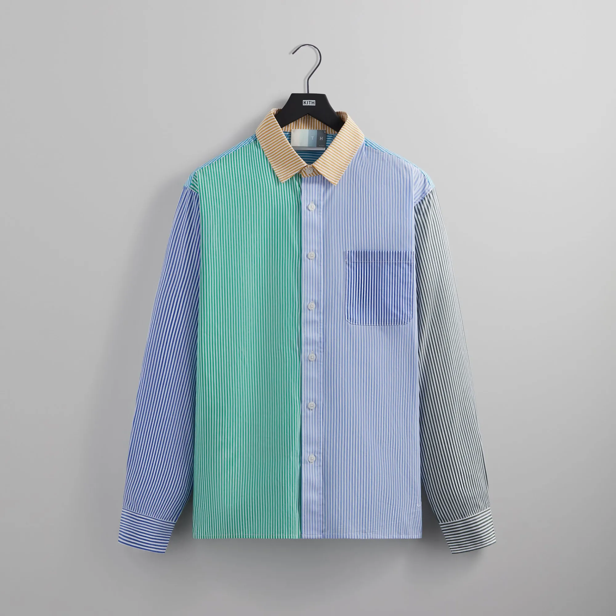 Sale Kith Striped Berkeley Buttondown Shirt Prestige