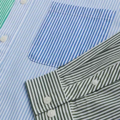 Sale Kith Striped Berkeley Buttondown Shirt Prestige