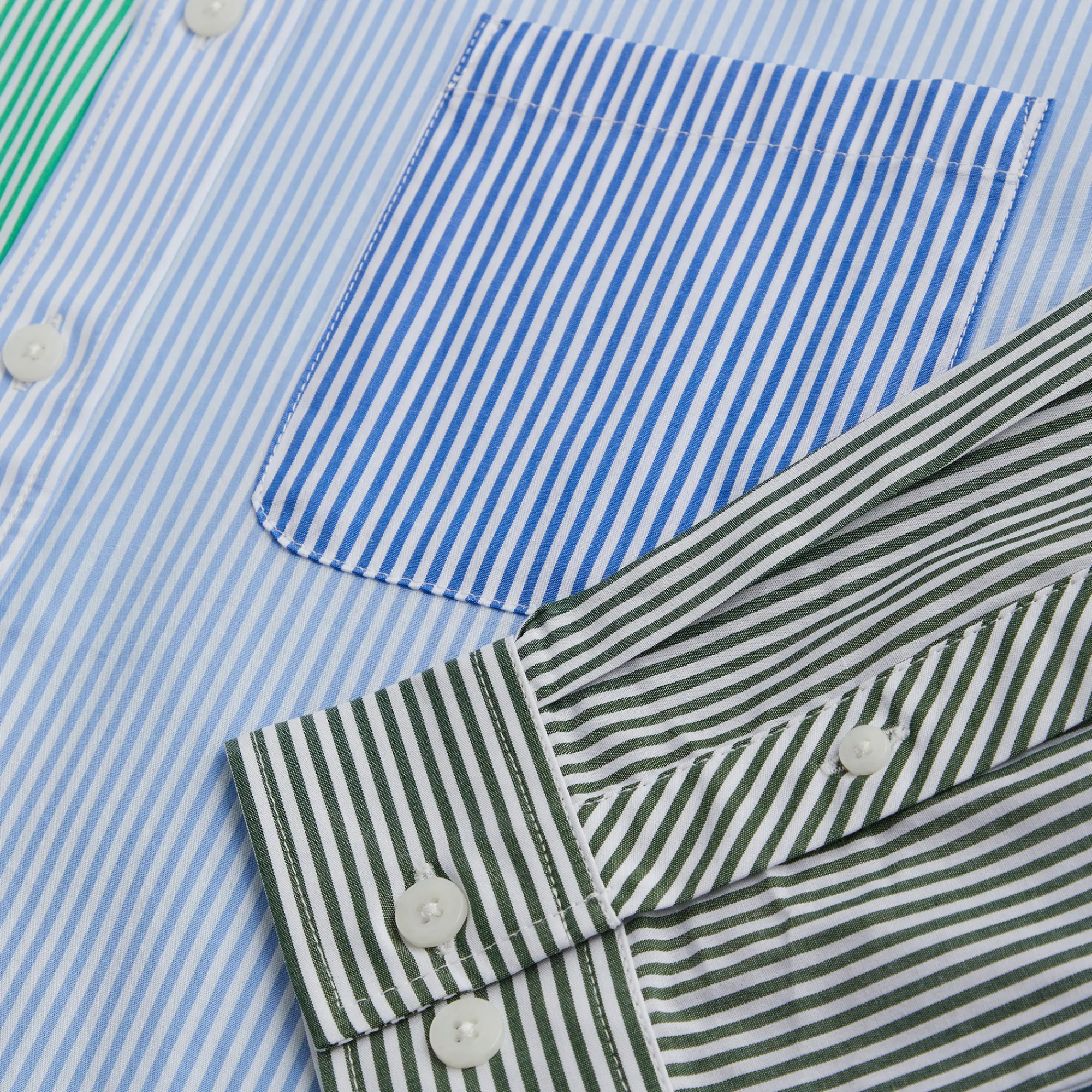 Sale Kith Striped Berkeley Buttondown Shirt Prestige
