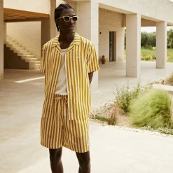 Hot Kith Striped Cedar Short Flash