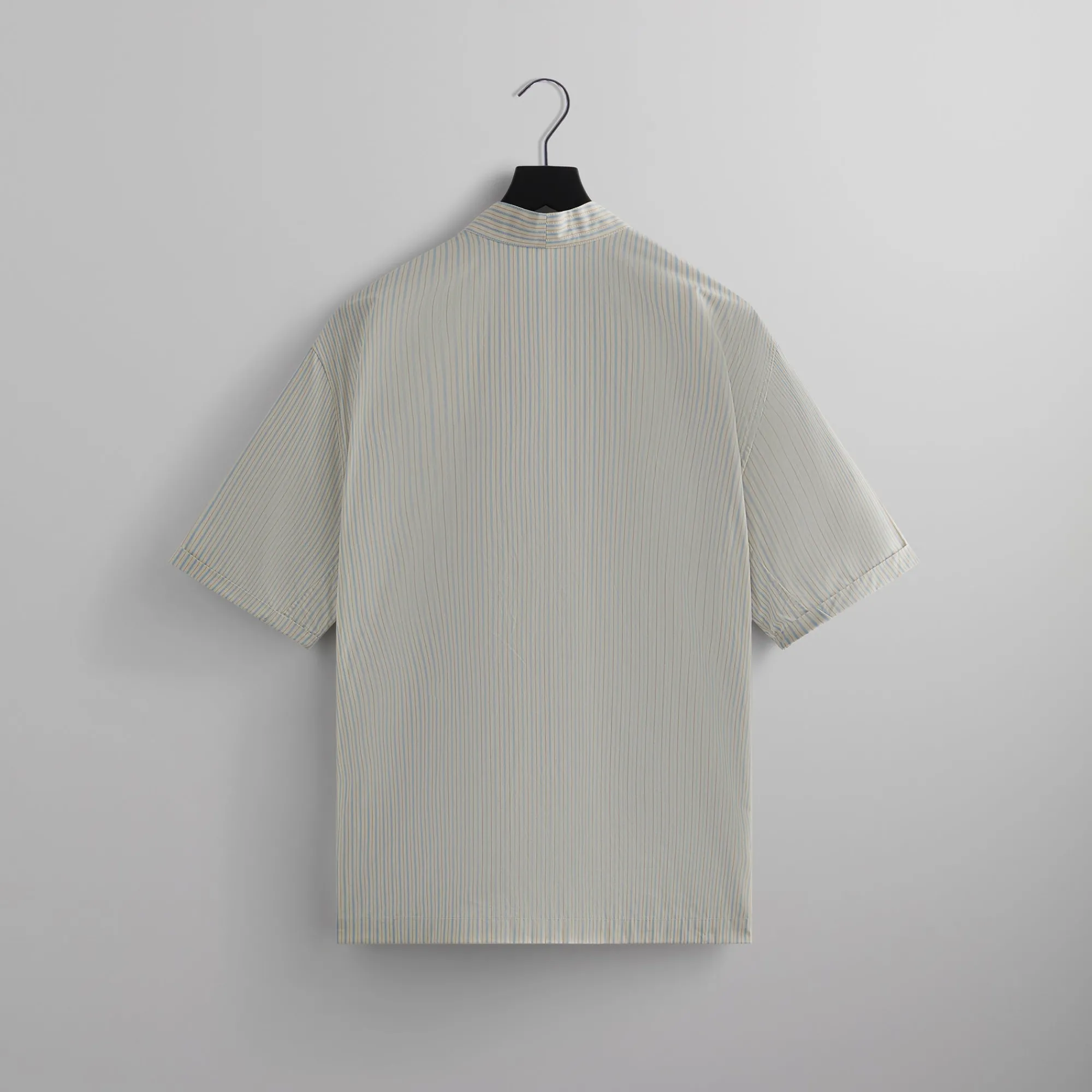 Fashion Kith Striped Poplin Gi Shirt Pebble