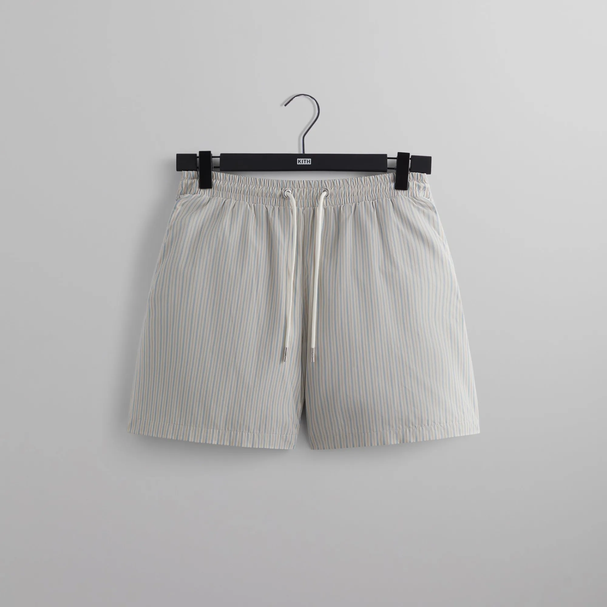 Hot Kith Striped Poplin Hardaway Short Pebble
