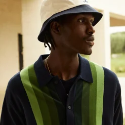 Clearance Kith Tilden Button Up Polo Nocturnal