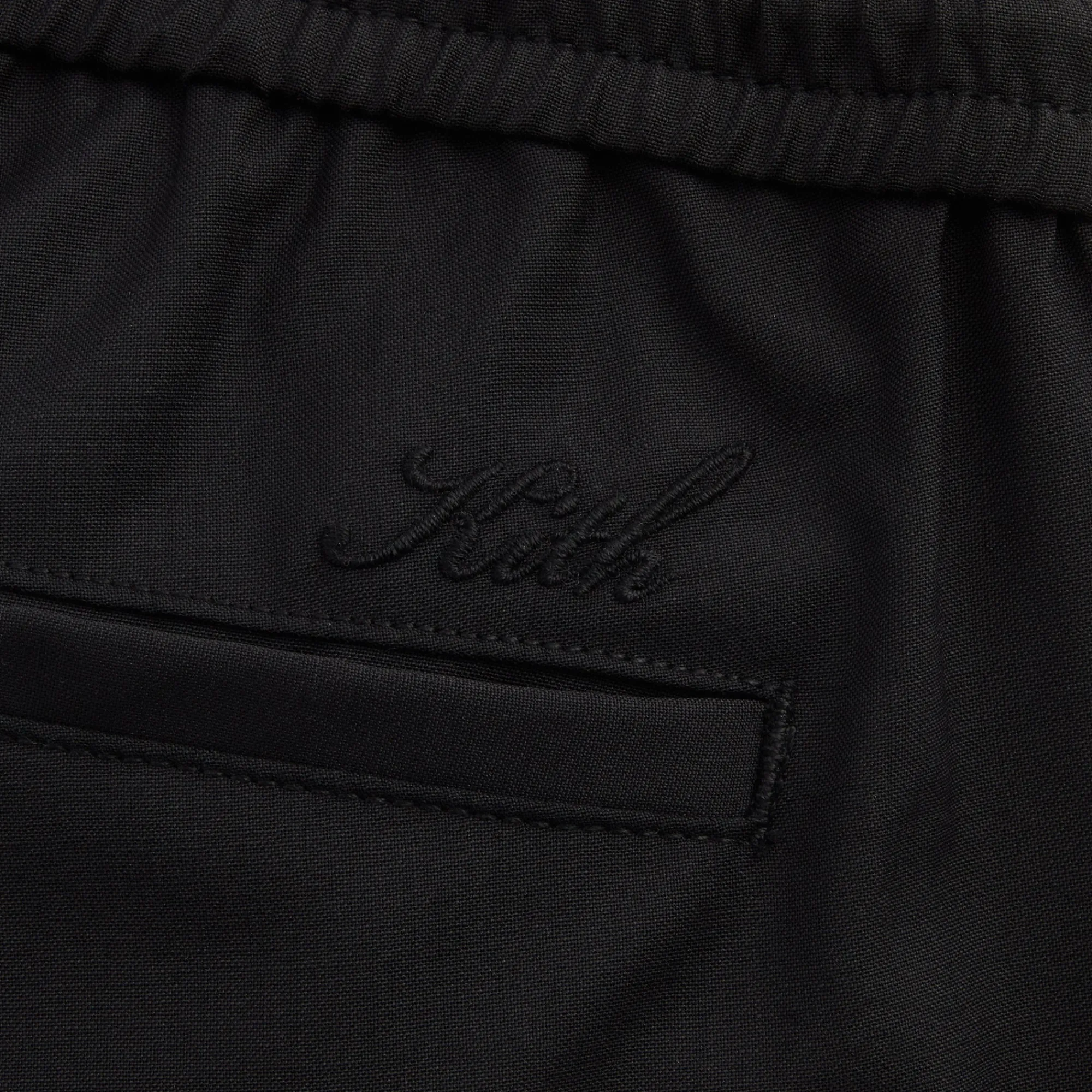 Online Kith Tropical Wool Barrow Pant Black