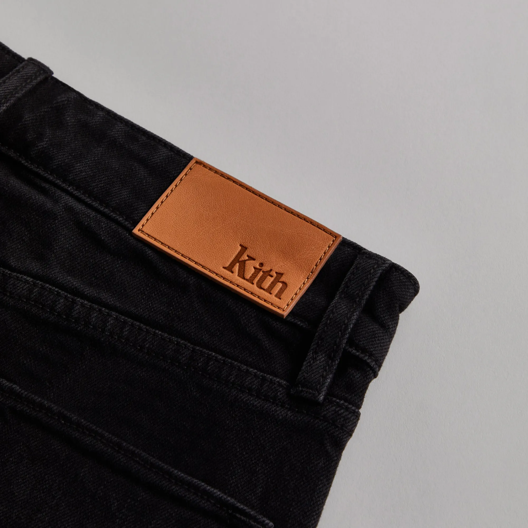 Cheap Kith Varick Denim Jean Black