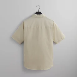 Discount Kith Washed Cotton Apollo Shirt Oxide