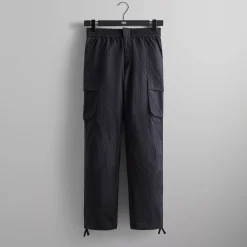 Online Kith Washed Cotton Bristol Cargo Pant Black