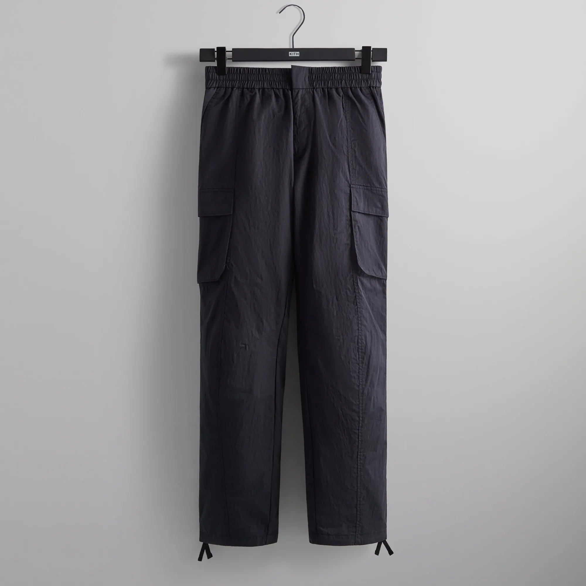 Online Kith Washed Cotton Bristol Cargo Pant Black