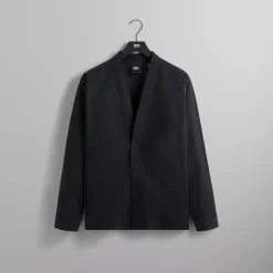 Flash Sale Kith Washed Cotton Sullivan Shirt Black