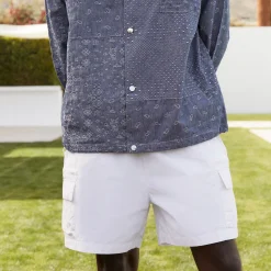 Discount Kith Wolcott Pocket Short White
