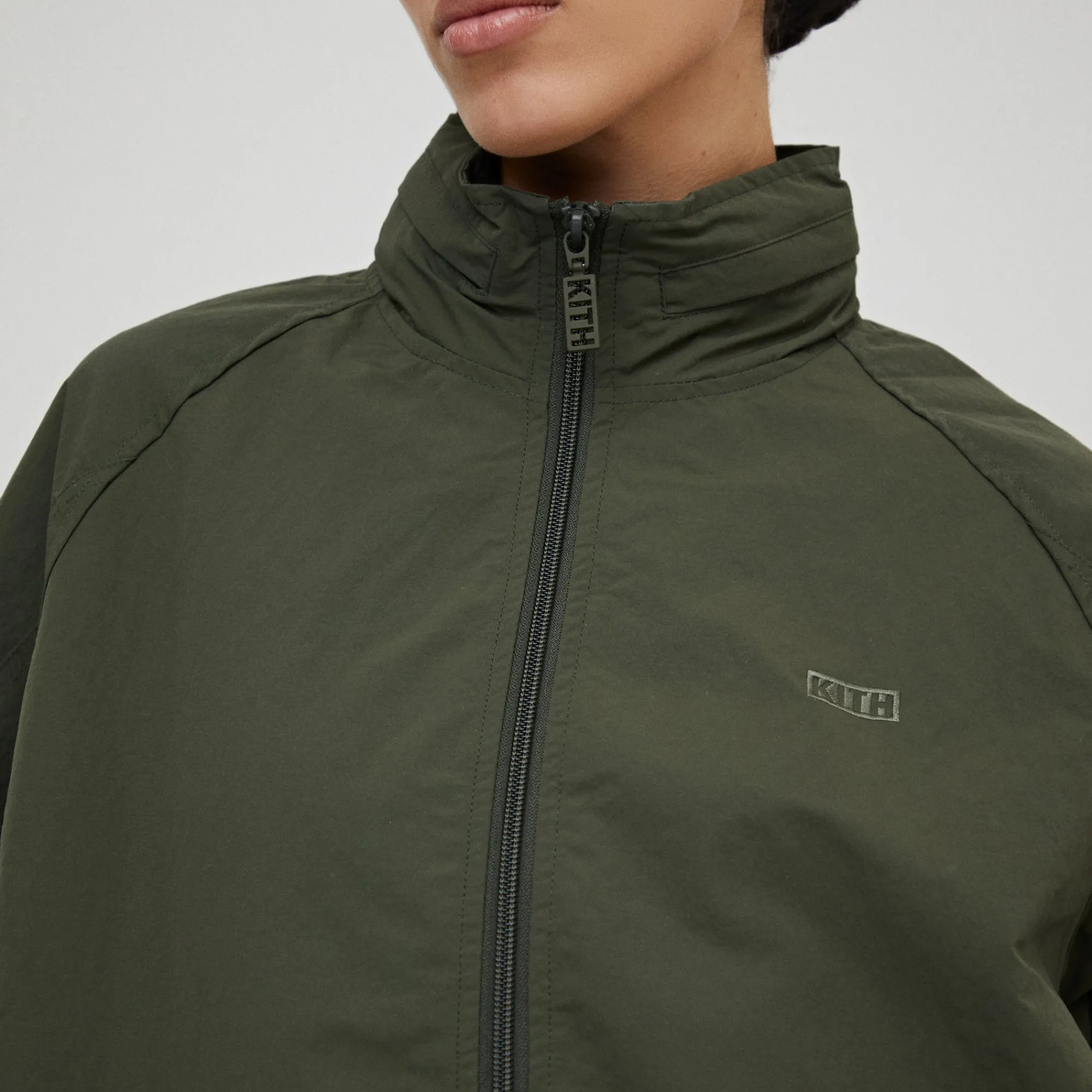 Best Sale Kith Women Adira Zip Jacket Arame