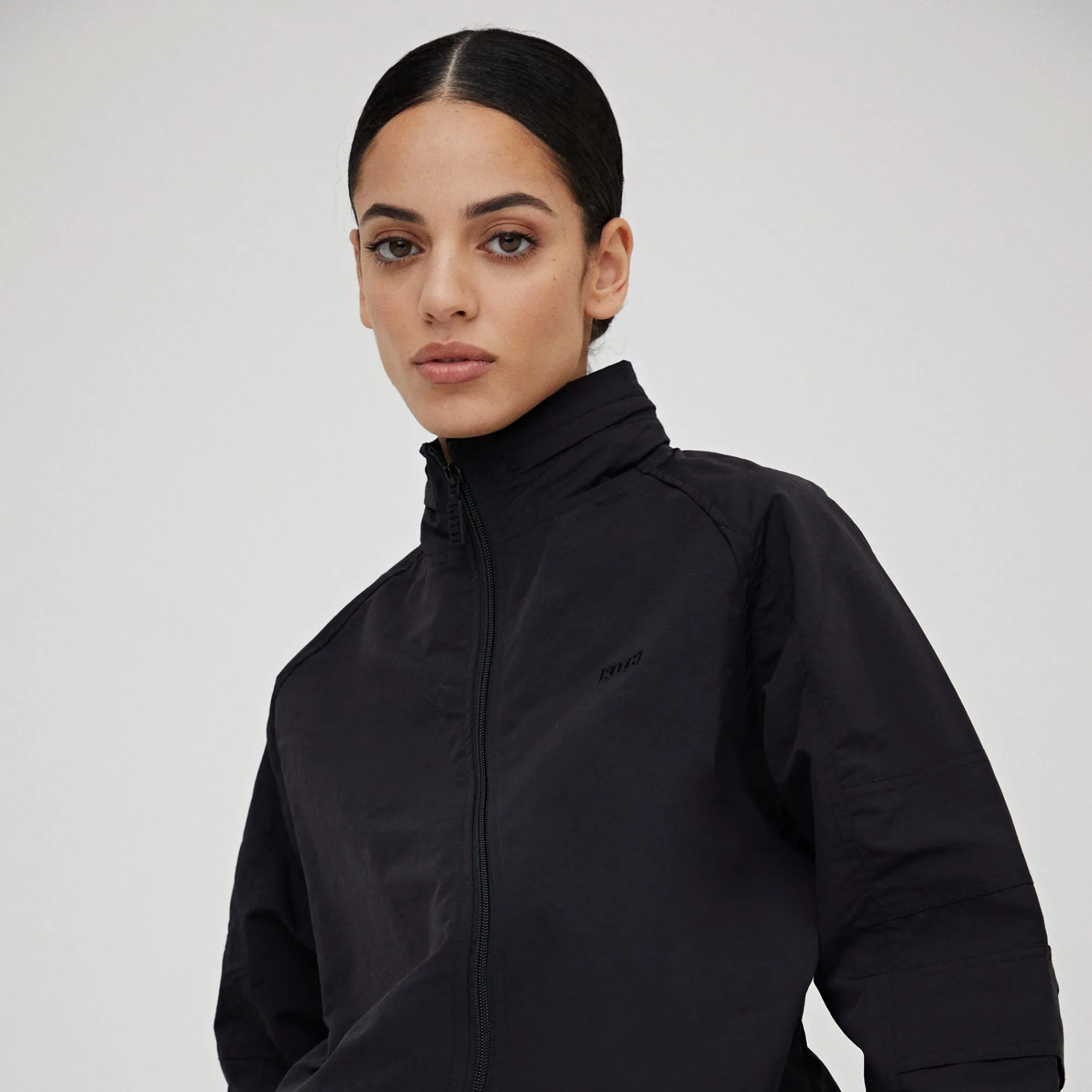 Shop Kith Women Adira Zip Jacket Black