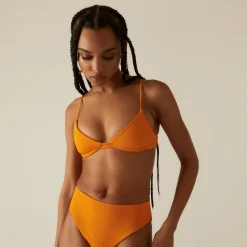 Outlet Kith Women Azure Logo High Waist Bottom Roe