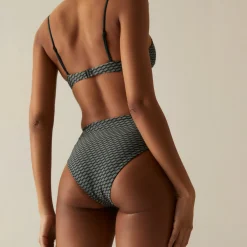 Best Sale Kith Women Azure Monogram High Waist Bottom Serpentine