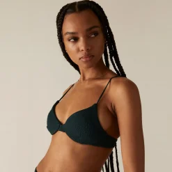 Cheap Kith Women Bellamy Logo Balconette Top Serpentine
