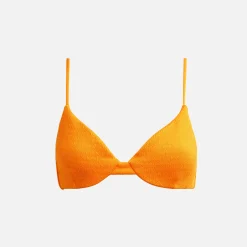 Fashion Kith Women Bellamy Logo Balconette Top Roe